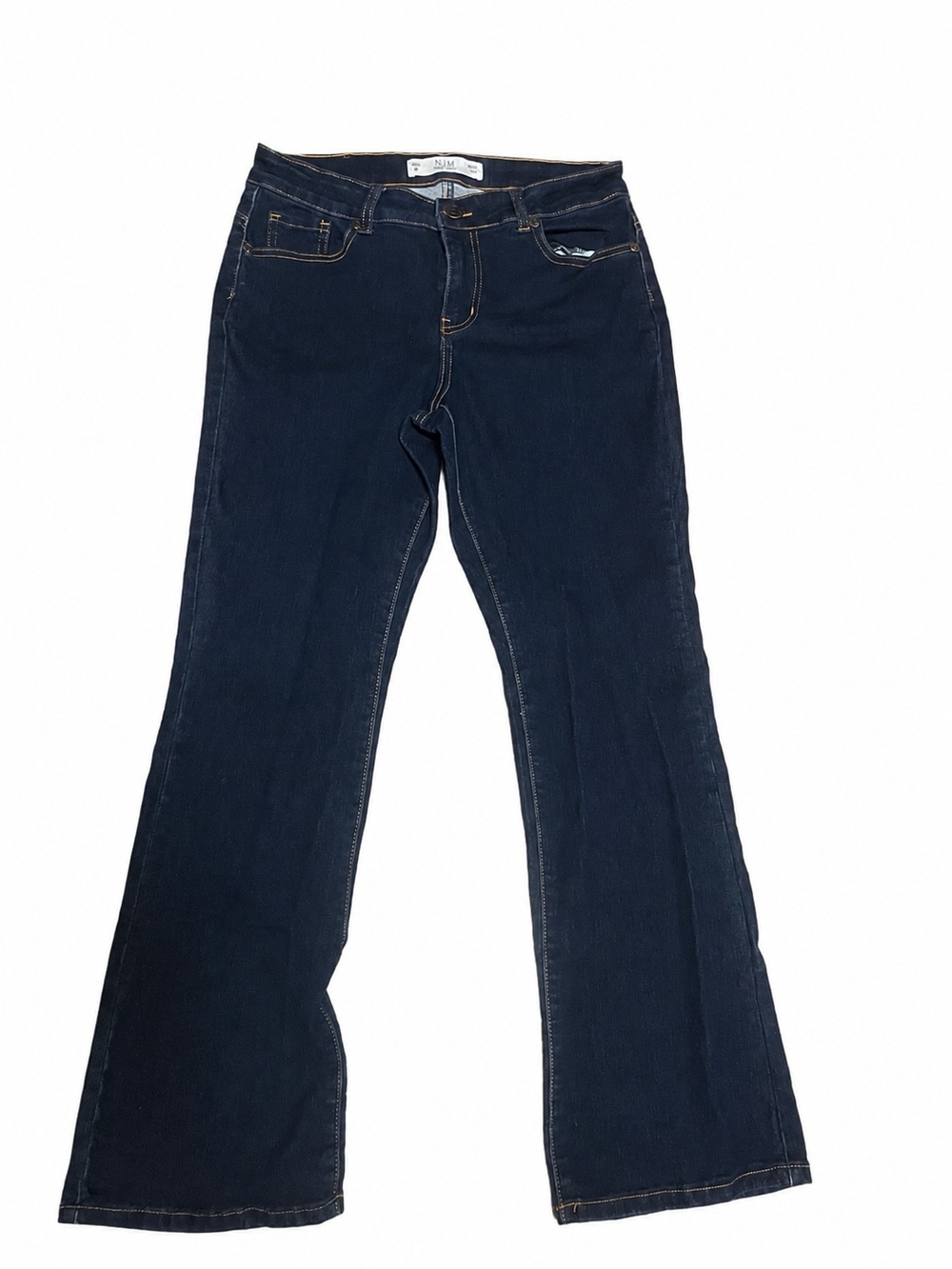 Women's Dark Blue Boot Cut Jeans by New Max